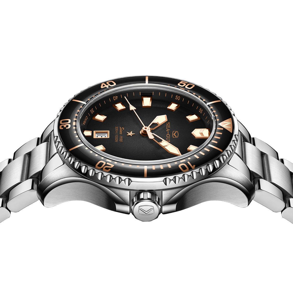 Seagull Ocean Series Pro 300m Waterproof Dive Watch 44mm