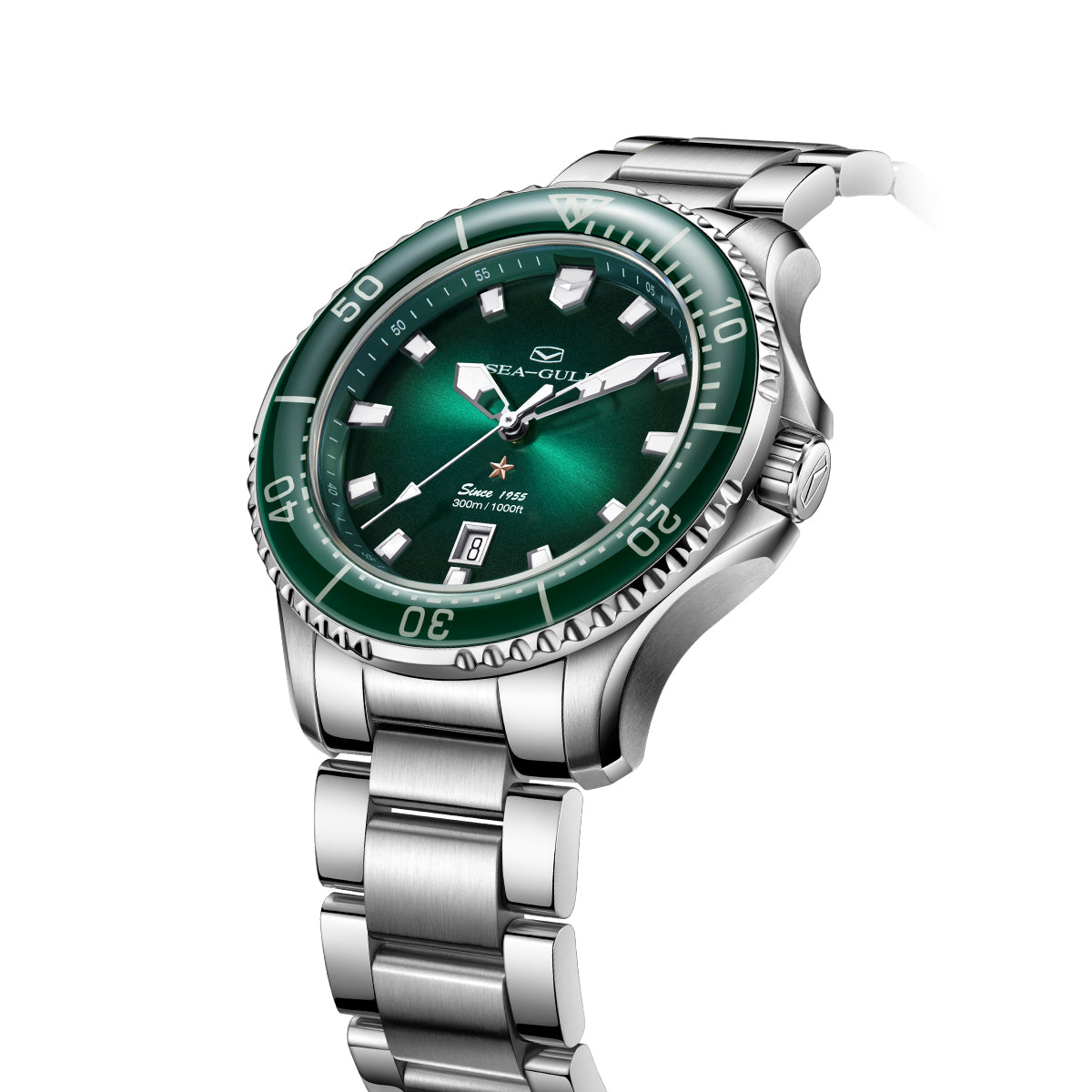 Seagull Ocean Series Pro 300m Waterproof Dive Watch 44mm