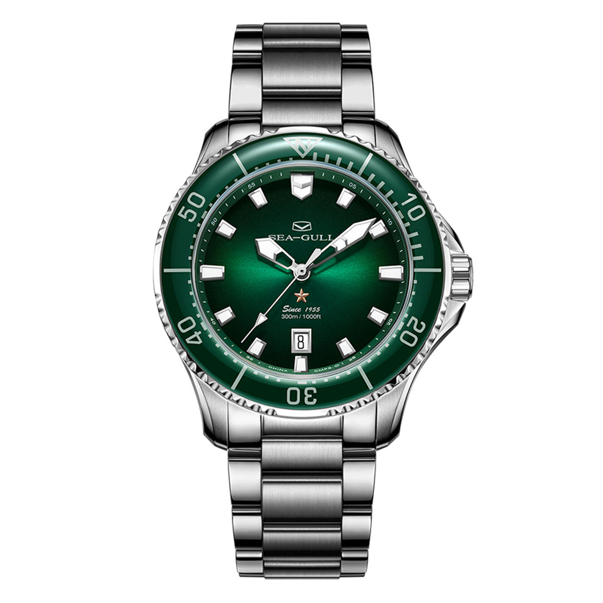 Seagull Ocean Series Pro 300m Waterproof Dive Watch 41mm