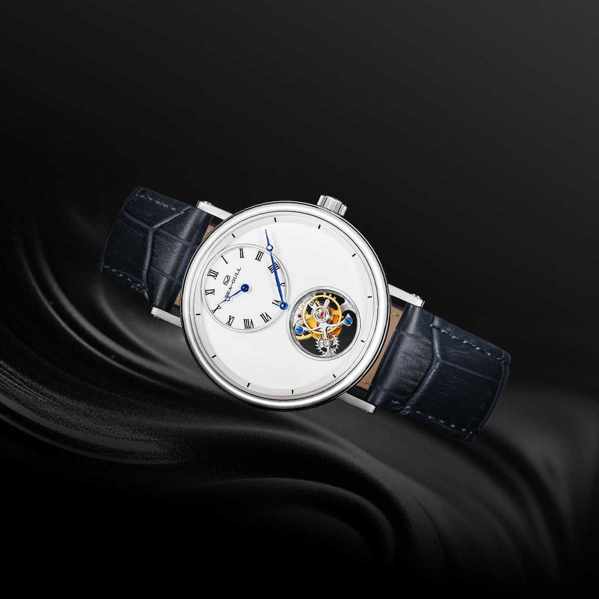 Seagull Artisan Heritage Series Master Craftsman Enamel Dial Regulator Layout Eccentric Tourbillon 39mm