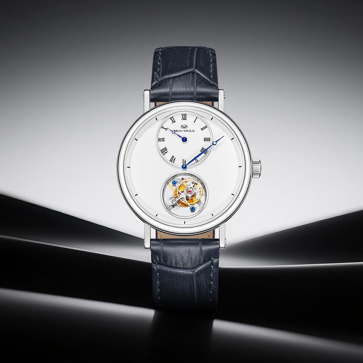 Seagull Artisan Heritage Series Master Craftsman Enamel Dial Regulator Layout Eccentric Tourbillon 39mm