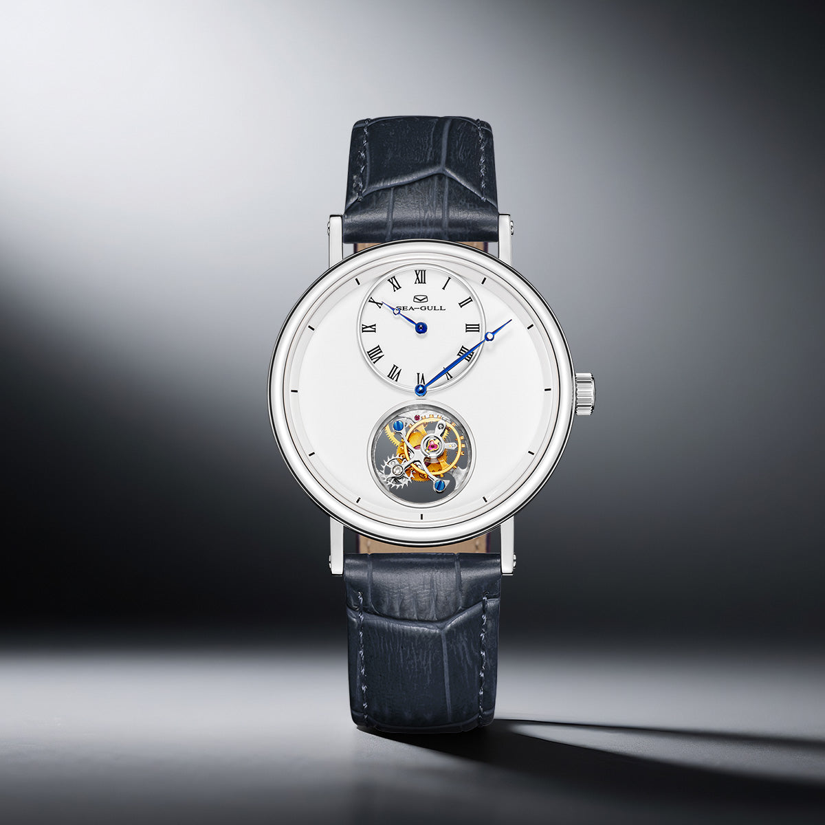 Seagull Artisan Heritage Series Master Craftsman Enamel Dial Regulator Layout Eccentric Tourbillon 39mm