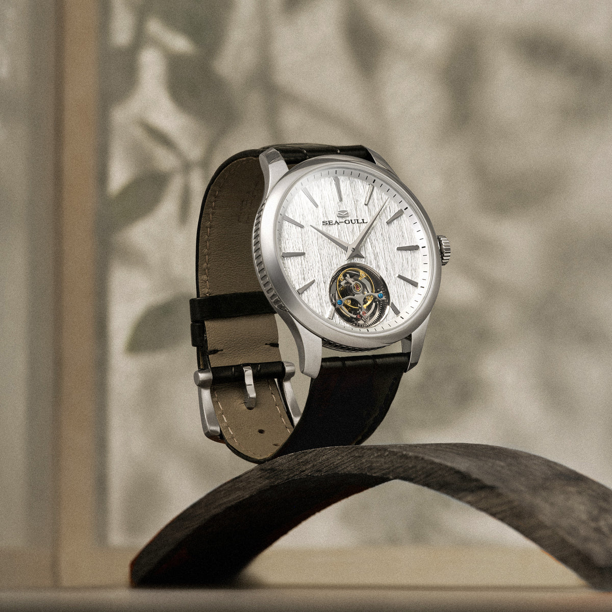 Seagull Ultra-thin Automatic Tourbillon 9.4mm Thick Case Watch 42mm