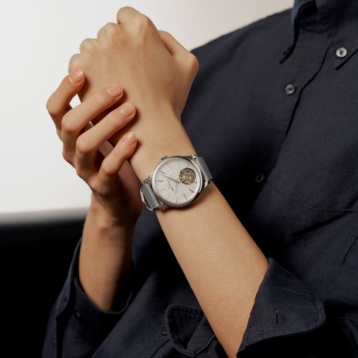 Seagull Ultra-thin Automatic Tourbillon 9.4mm Thick Case Watch 42mm