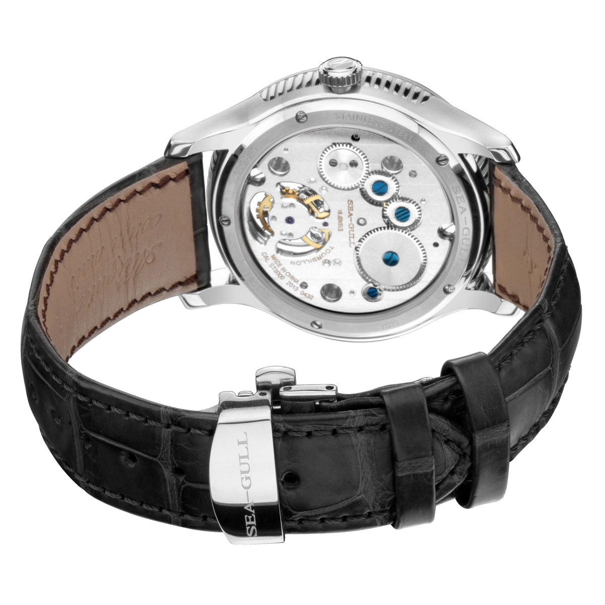Seagull Heritage Series Off-center Tourbillon Watch 41mm