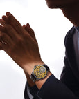 Seagull Heritage Series Panloong 24K Gold Dial Limited Edition Tourbillon Watch 42mm