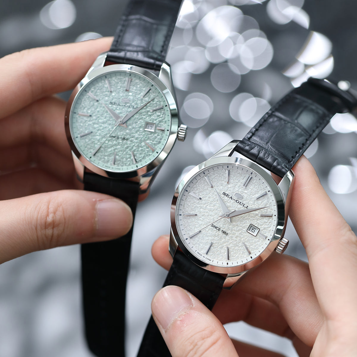 Seagull Qingjia Series Shards of Time Dress Watch 40mm