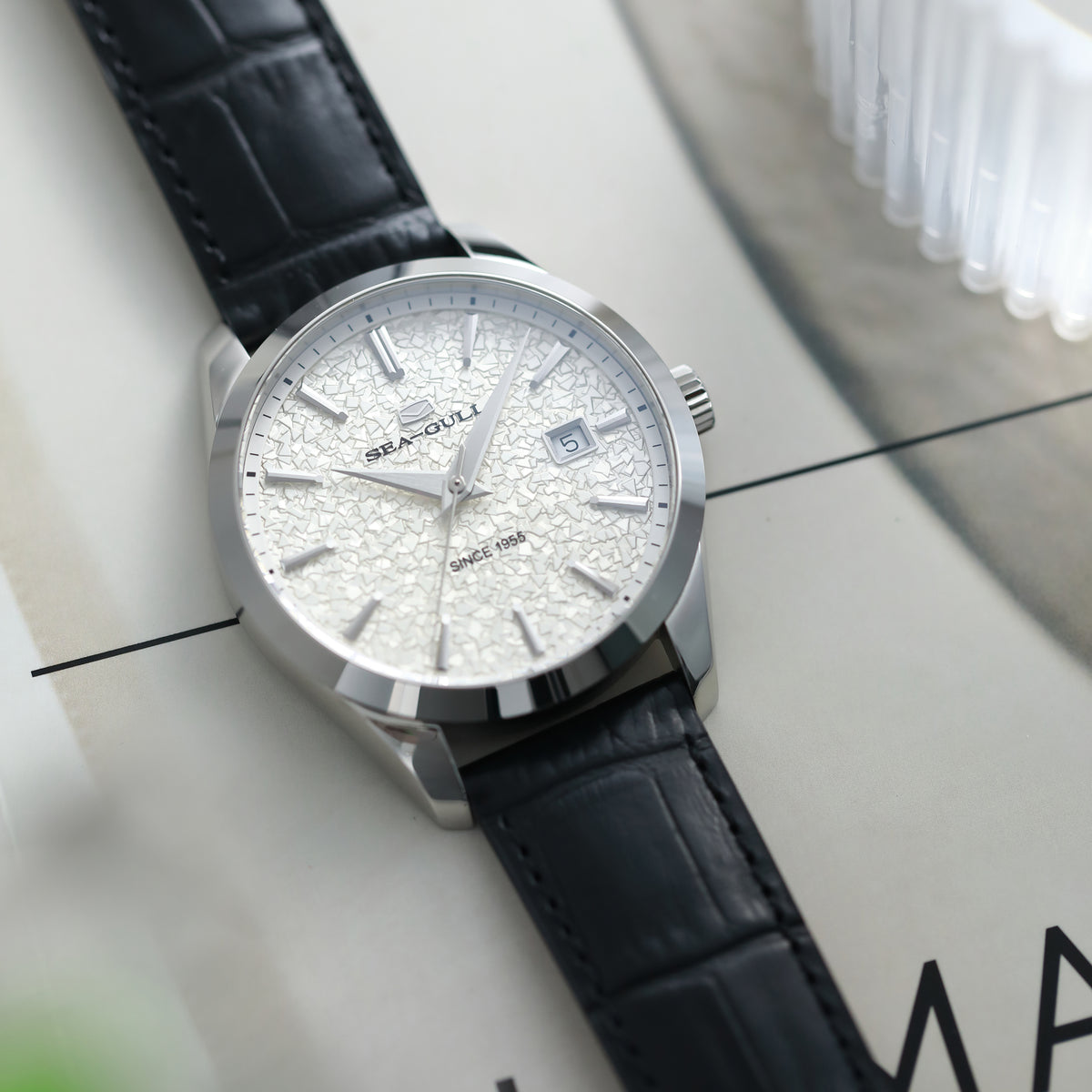 Seagull Qingjia Series Shards of Time Dress Watch 40mm