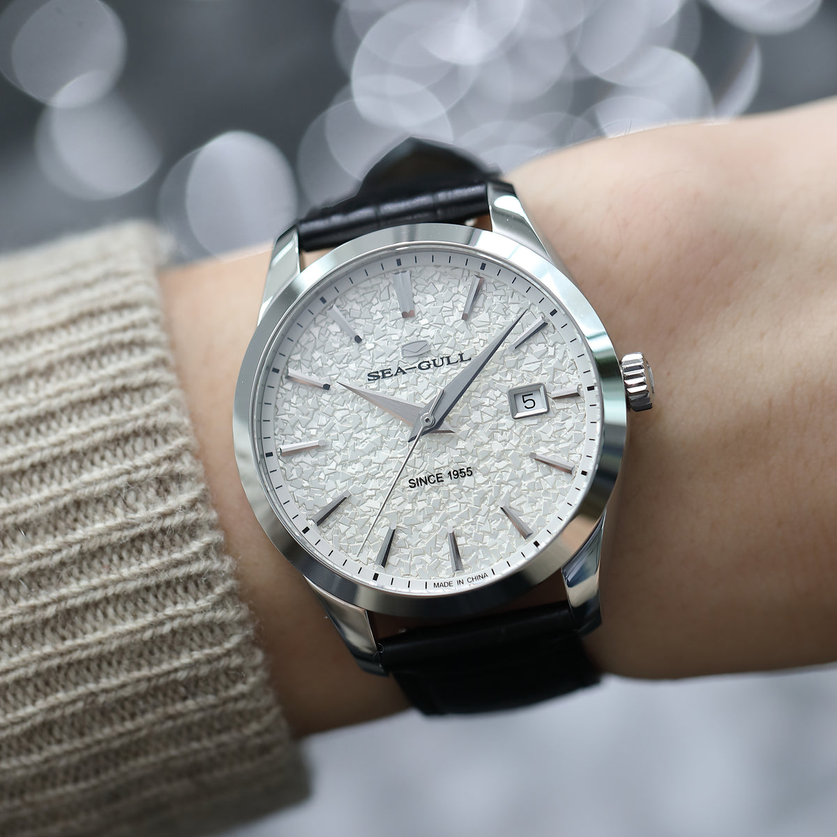 Seagull Qingjia Series Shards of Time Dress Watch 40mm