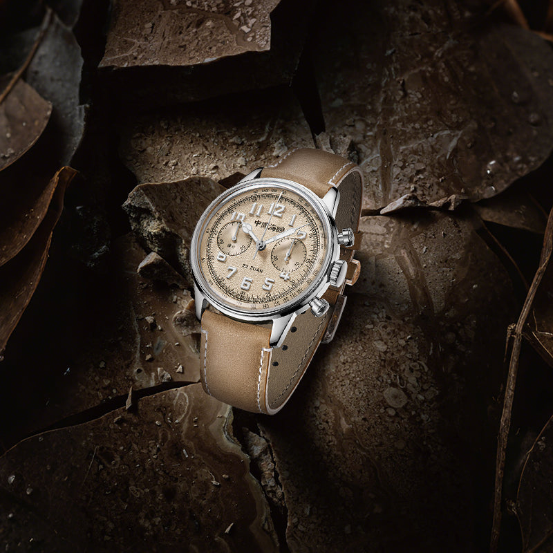 Seagull 1963 Series Chronograph Watch Wind Chaser 40mm