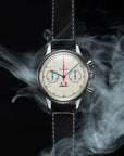 Seagull 1963 Series Chronograph Watch Transparent Caseback 70th Anniversary Reissue 37.3mm