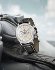 Seagull 1963 Series Chronograph Watch Transparent Caseback 70th Anniversary Reissue 37.3mm