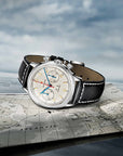 Seagull 1963 Series Chronograph Watch Transparent Caseback 70th Anniversary Reissue 37.3mm