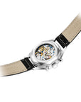 Seagull 1963 Series Chronograph Watch Transparent Caseback 70th Anniversary Reissue 37.3mm