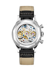Seagull 1963 Series Chronograph Watch Transparent Caseback 70th Anniversary Reissue 37.3mm