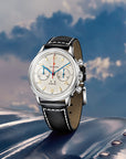 Seagull 1963 Series Chronograph Watch Transparent Caseback 70th Anniversary Reissue 37.3mm