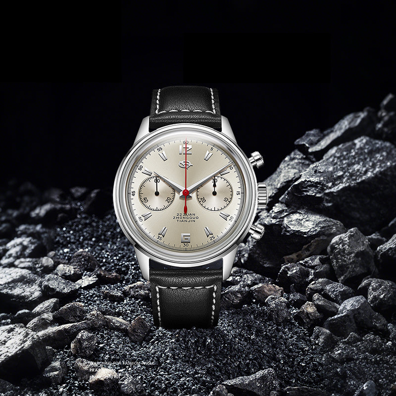 Seagull 1963 Series Chronograph Watch Original D304 Sky Voyage Edition 40mm