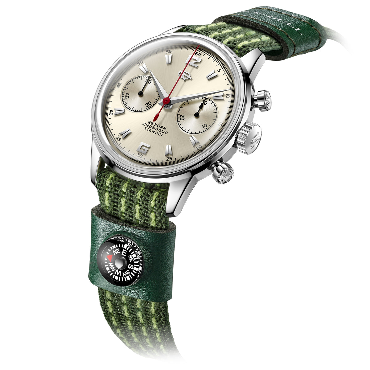Seagull 1963 Series Chronograph Watch Original D304 Sky Voyage Edition 40mm