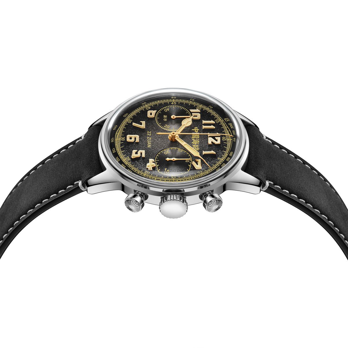 Seagull 1963 Series Chronograph Watch Wind Chaser 40mm