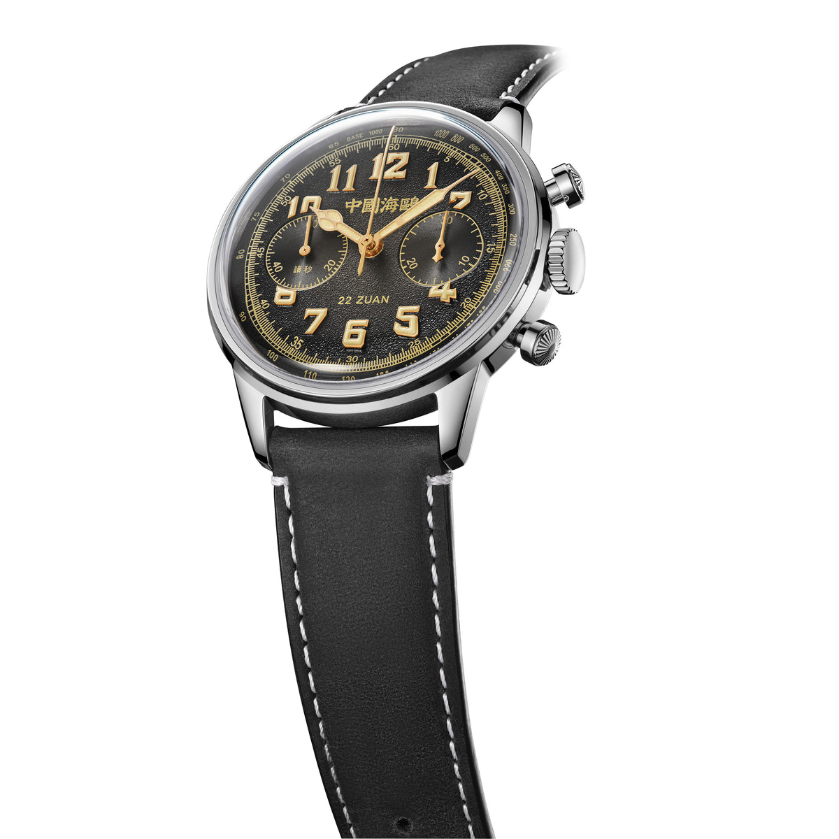Seagull 1963 Series Chronograph Watch Wind Chaser 40mm