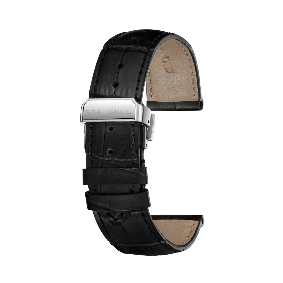 Seagull Extraordinary Series Snowflake Dial Calendar 9mm Thick Case Dress Watch 40mm