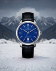 Seagull Extraordinary Series Snowflake Dial Calendar 9mm Thick Case Dress Watch 40mm