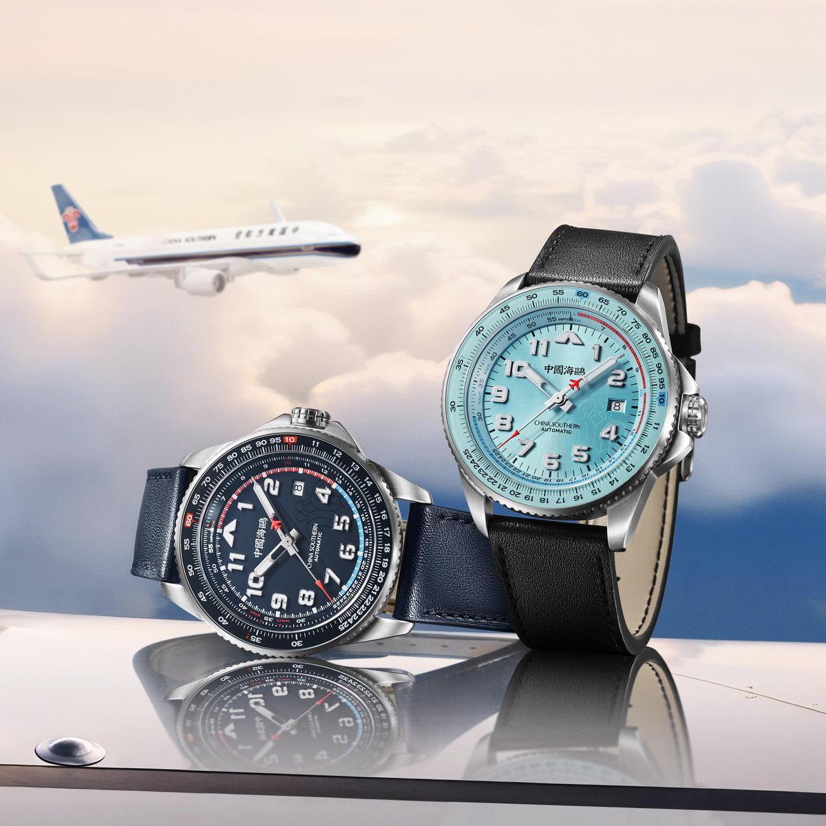 Seagull x Csair Collaboration Sky Series Tachymeter Watch 42mm