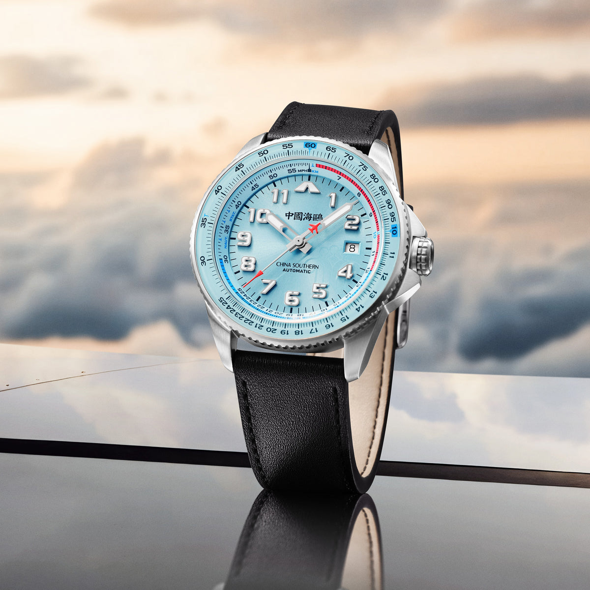 Seagull x Csair Collaboration Sky Series Tachymeter Watch 42mm