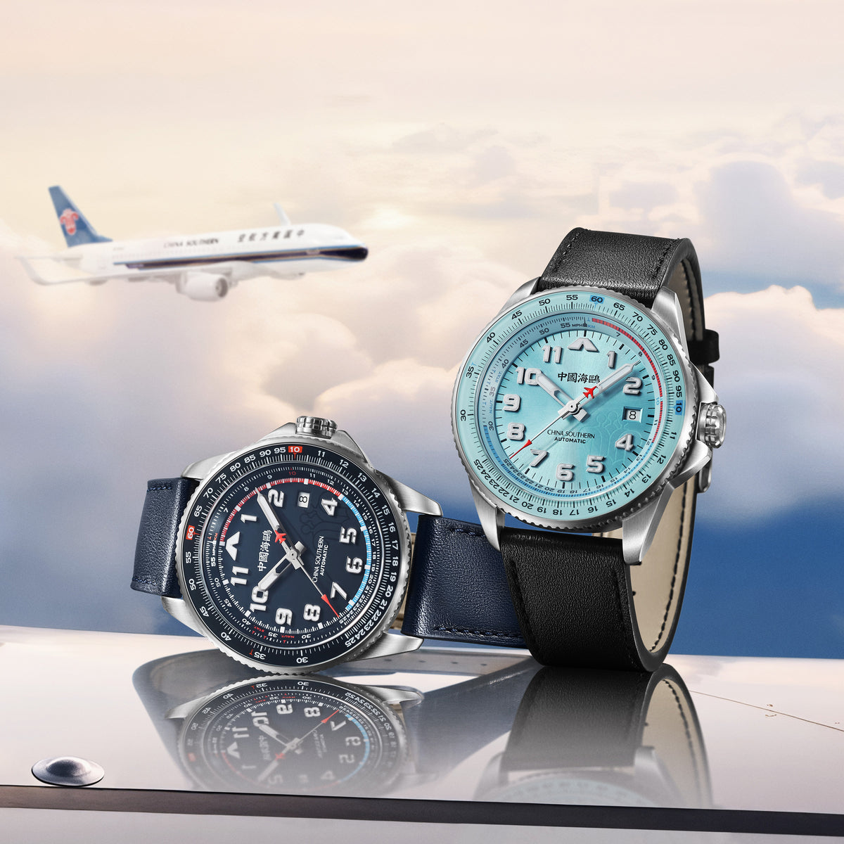 Seagull x Csair Collaboration Sky Series Tachymeter Watch 42mm