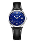 Seagull 1955 Wuxing Five Stars Reissue Enamel Silver-Sprinkled Dial Dress Watch 39mm