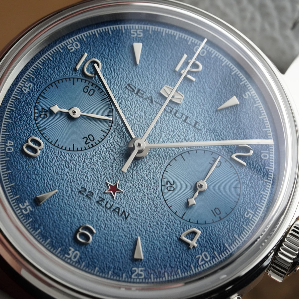 Seagull 1963 Series Chronograph Watch Aurora Edition 37.3mm