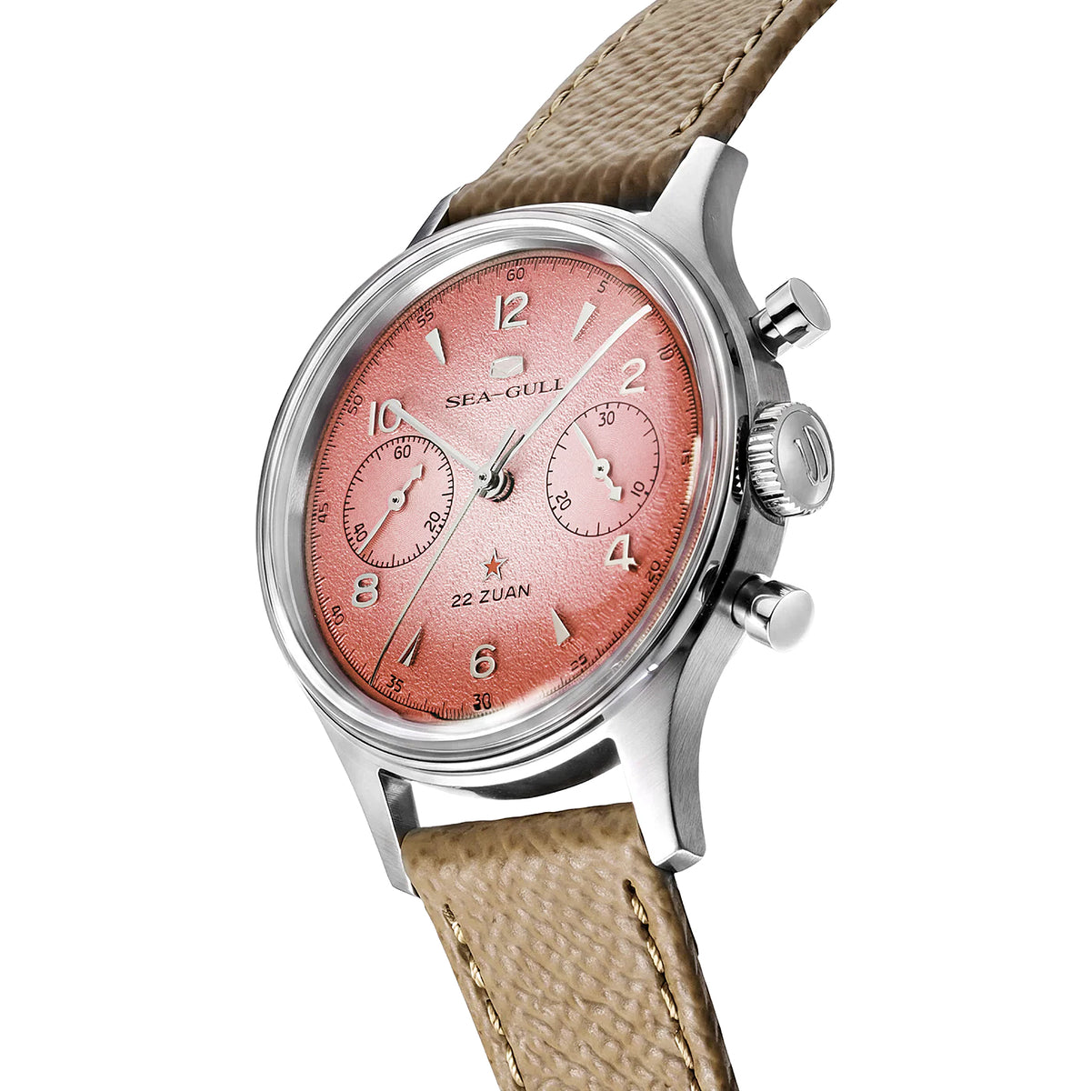 Seagull 1963 Series Chronograph Watch Aurora Edition 37.3mm