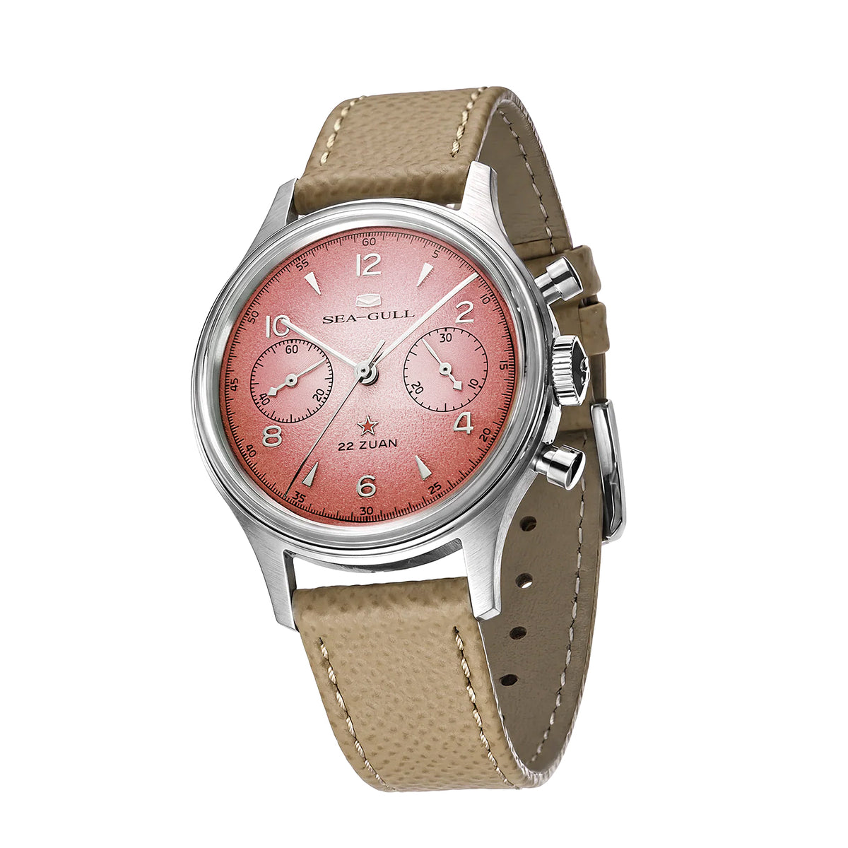 Seagull 1963 Series Chronograph Watch Aurora Edition 37.3mm