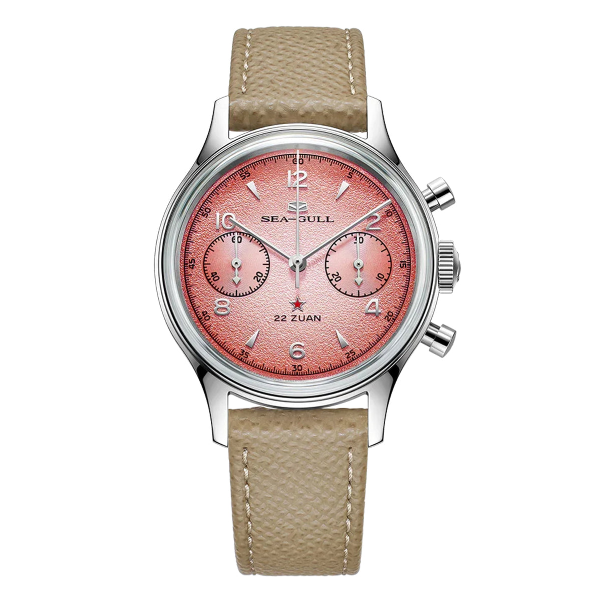 Seagull 1963 Series Chronograph Watch Aurora Edition 37.3mm