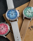 Seagull 1963 Series Chronograph Watch Aurora Edition 37.3mm