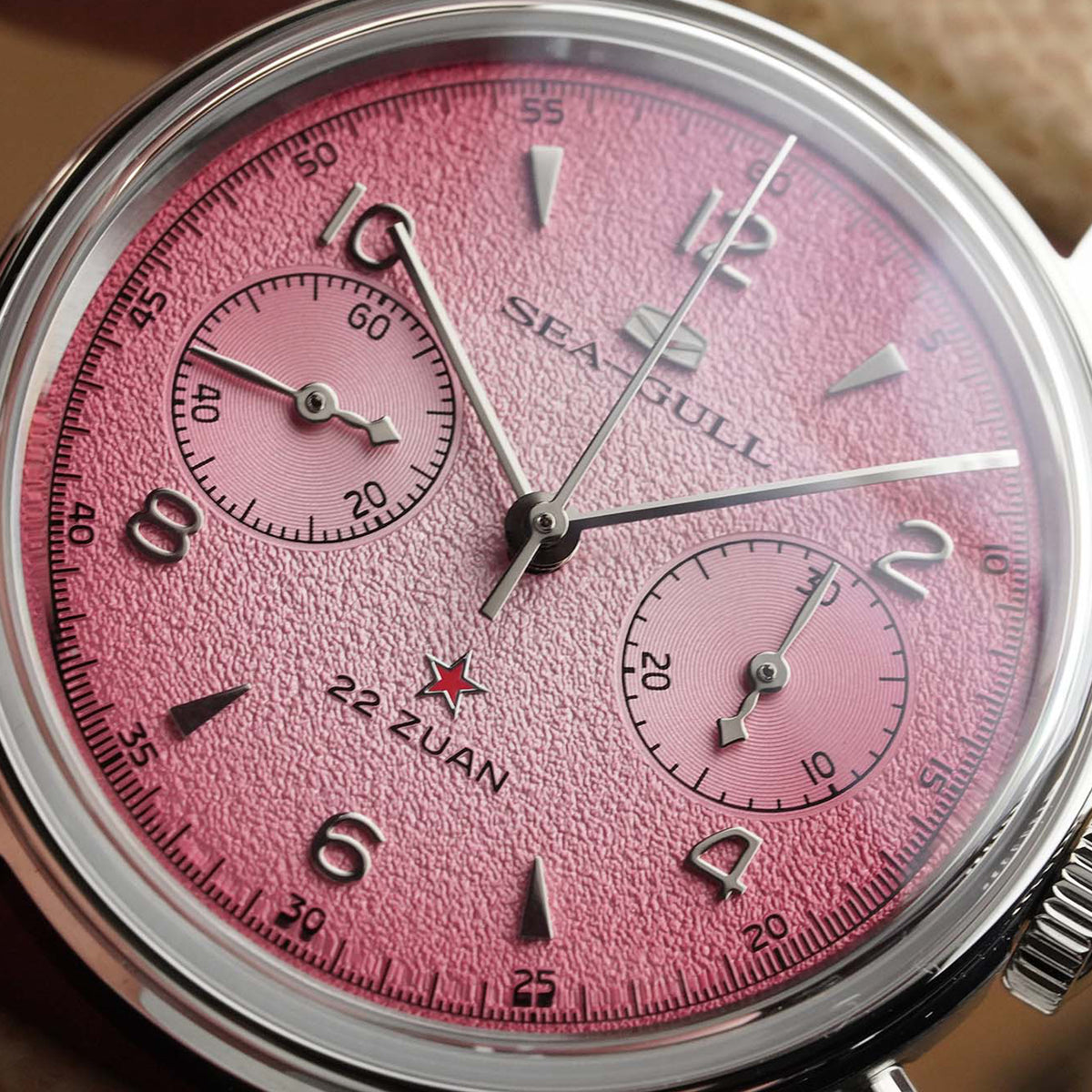 Seagull 1963 Series Chronograph Watch Aurora Edition 37.3mm