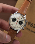 Seagull 1963 Series Chronograph Watch Polar Night Edition Panda Eye Dial 37.3mm