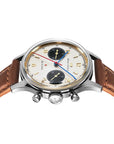 Seagull 1963 Series Chronograph Watch Polar Night Edition Panda Eye Dial 37.3mm