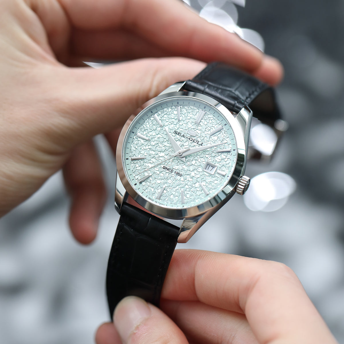 Seagull Qingjia Series Shards of Time Dress Watch 40mm