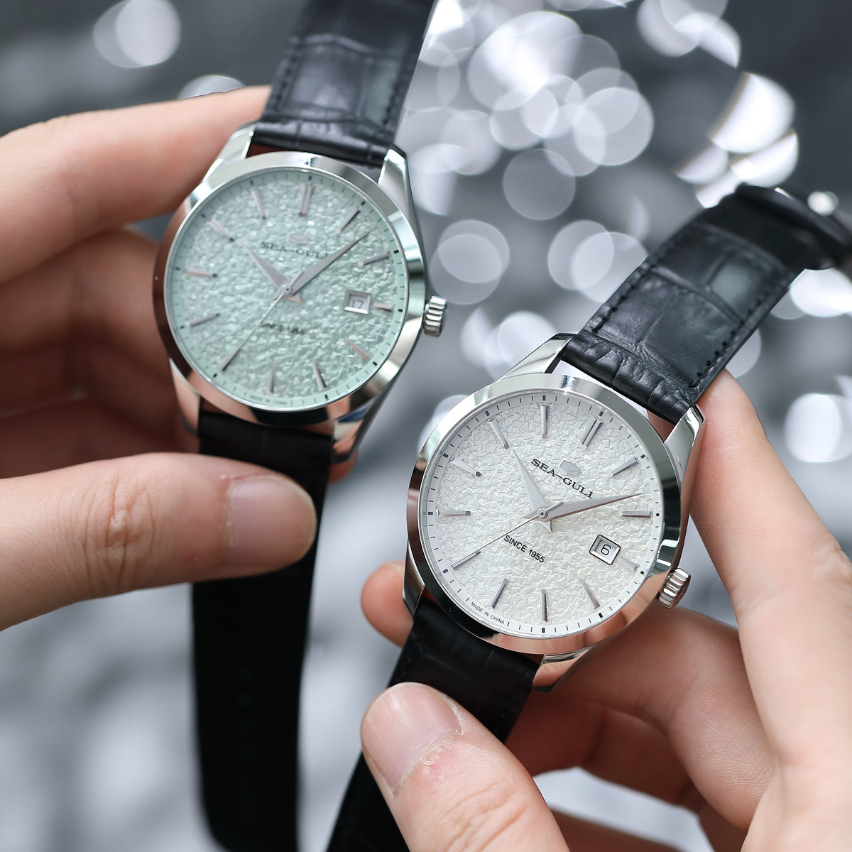 Seagull Qingjia Series Shards of Time Dress Watch 40mm