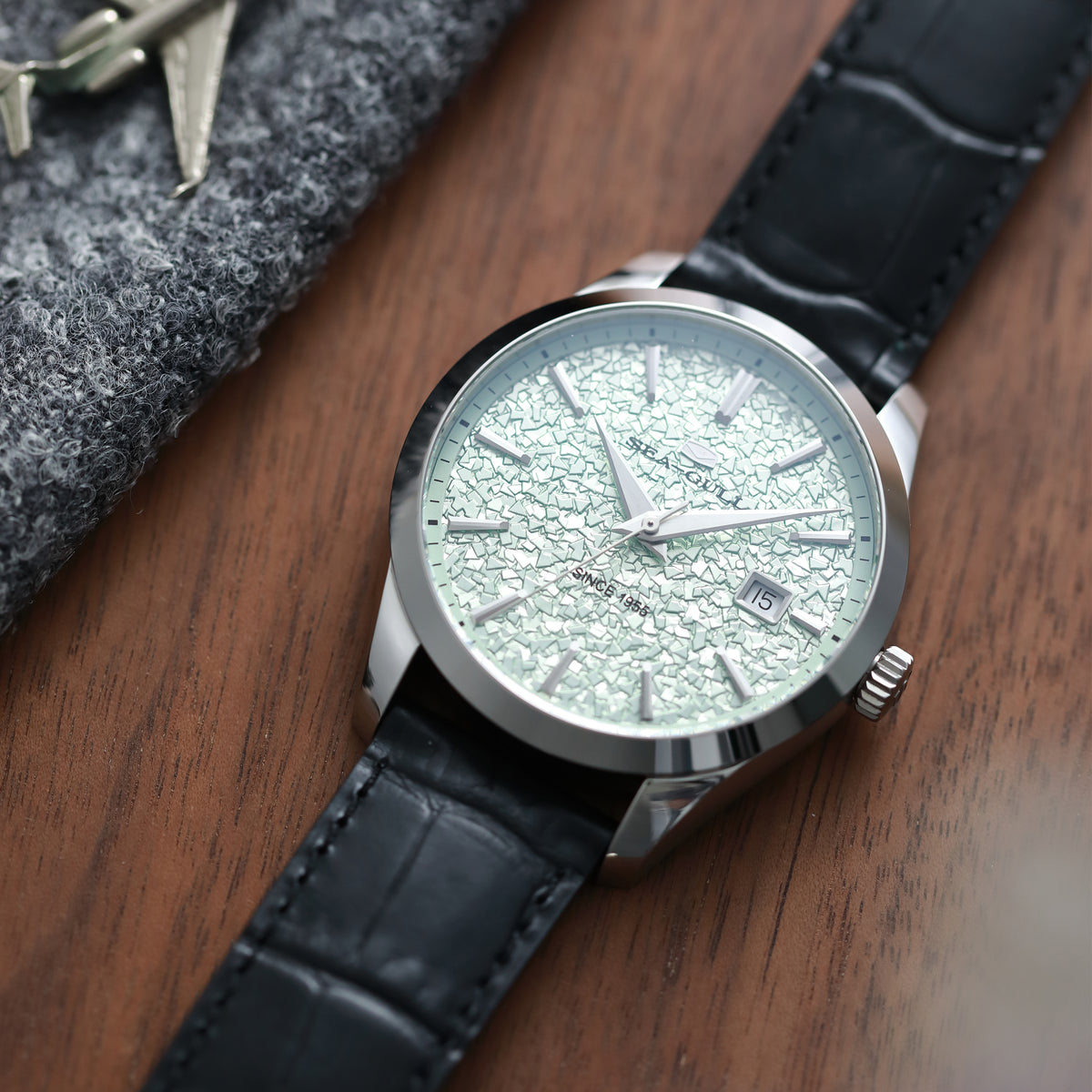 Seagull Qingjia Series Shards of Time Dress Watch 40mm