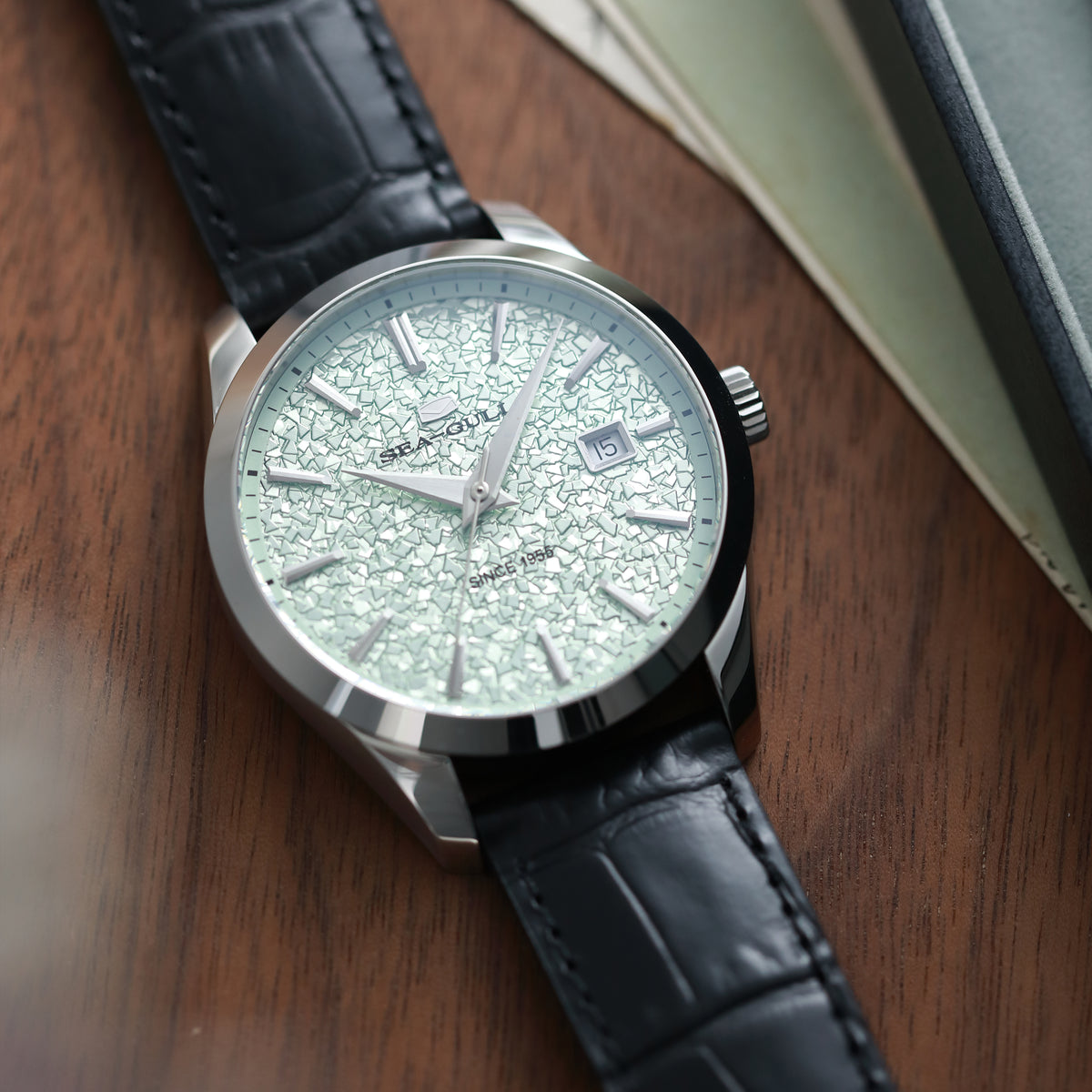Seagull Qingjia Series Shards of Time Dress Watch 40mm
