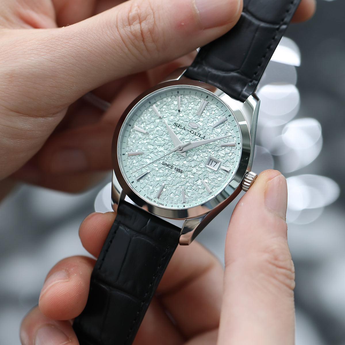 Seagull Qingjia Series Shards of Time Dress Watch 40mm