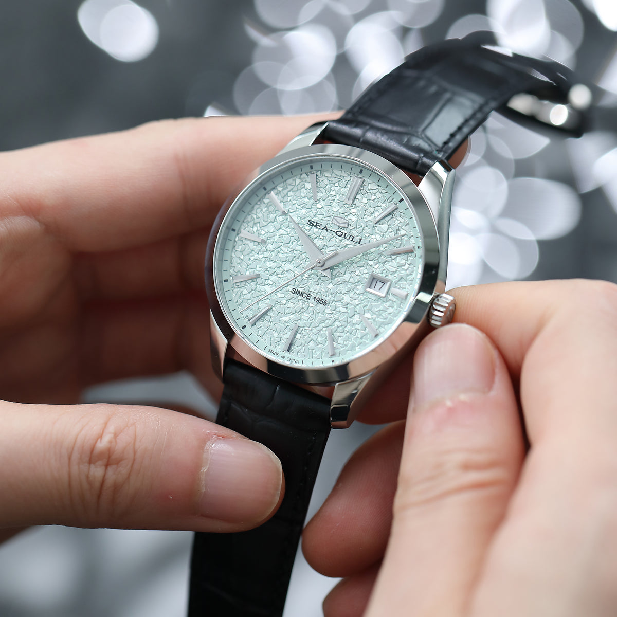 Seagull Qingjia Series Shards of Time Dress Watch 40mm