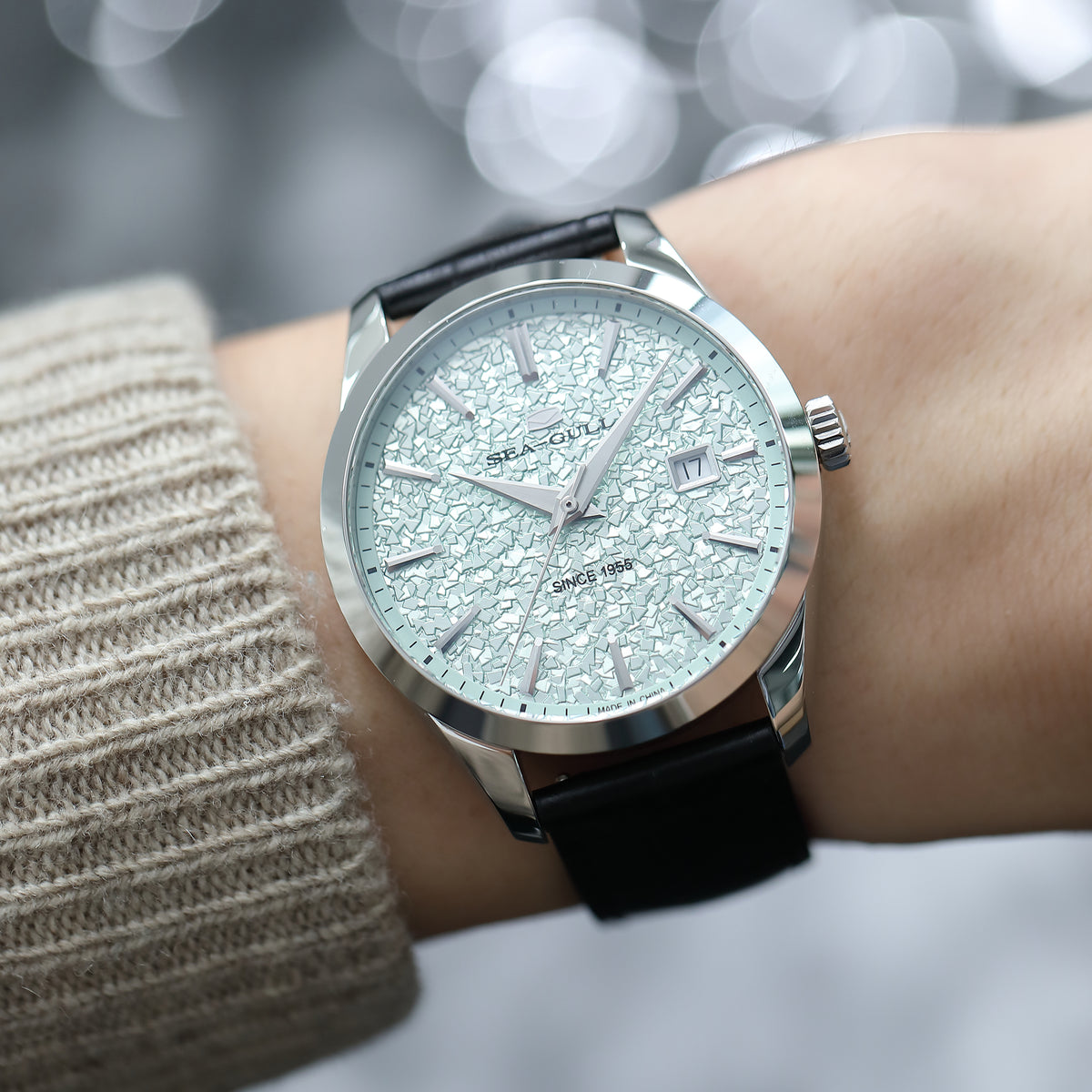 Seagull Qingjia Series Shards of Time Dress Watch 40mm