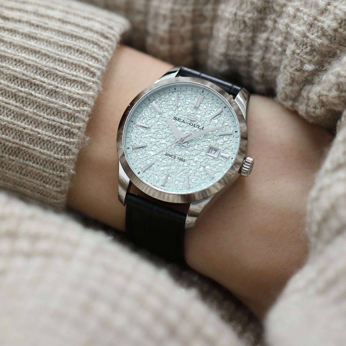 Seagull Qingjia Series Shards of Time Dress Watch 40mm
