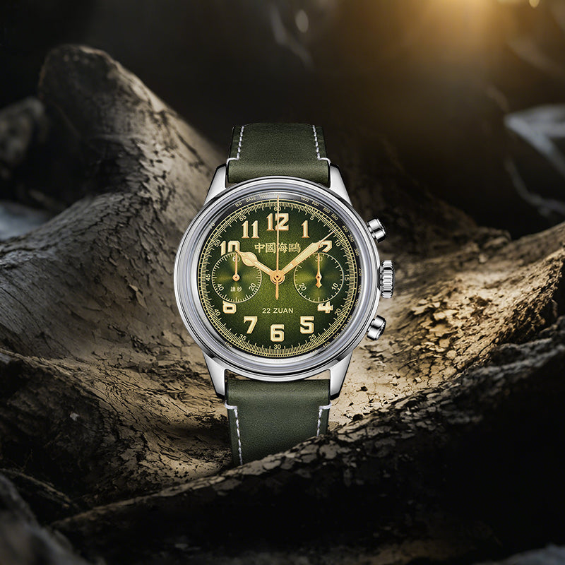 Seagull 1963 Series Chronograph Watch Wind Chaser 40mm