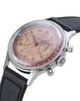 Seagull 1963 Series Chronograph Watch Archimedean Spiral Pulsometer Scale Gradué Pour 30 Pulsations 40mm