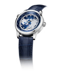 Seagull GMT World Time Dual Time Zone Calendar Business Watch 41mm