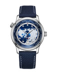 Seagull GMT World Time Dual Time Zone Calendar Business Watch 41mm